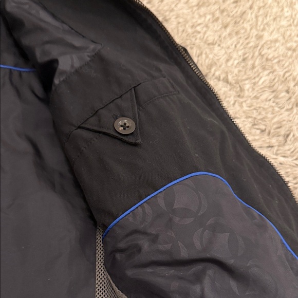 GAP Heavy Duty Men's Classic Black Wind/Water Proof Jacket - Picture 8 of 8